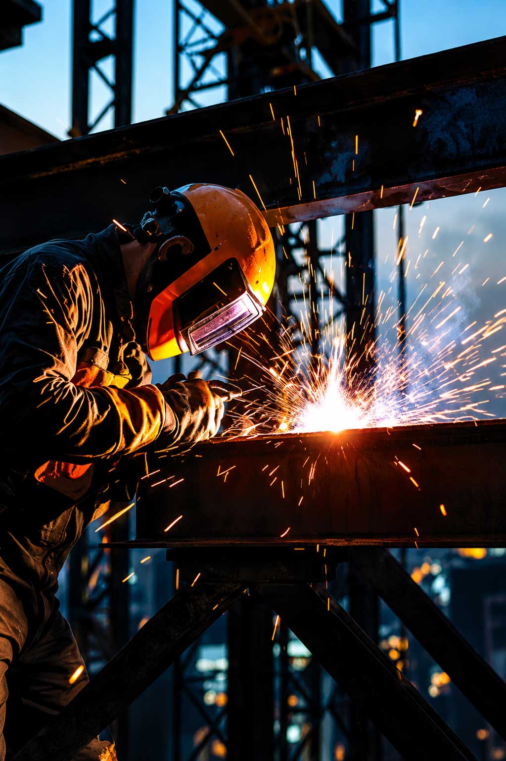 Trainees during a practical maintenance training session